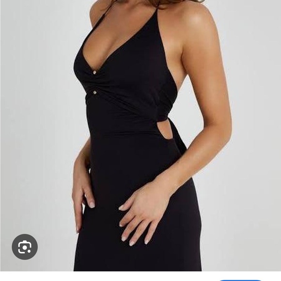 BNWT meshki maxi halter dress - Picture 3 of 5